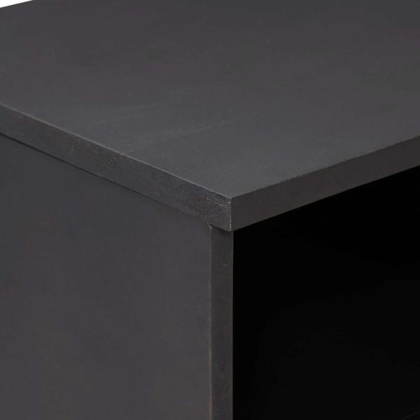 ARDEBO.de - Stauraumschränke Mehrfarbig 100 x 33,5 x 46 cm Massivholz Mango