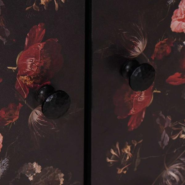 Waschbeckenunterschrank mit Speicher Mehrfarbig 62 x 33 x 58 cm