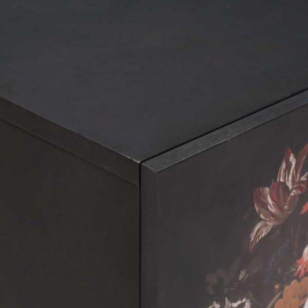 Hängeschrank Mehrfarbig 38 x 33,5 x 48 cm Massivholz Mango