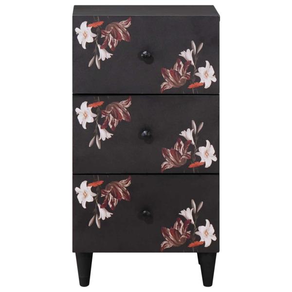 Stauraumschränke Mehrfarbig 40 x 33,5 x 75 cm Massivholz Mango