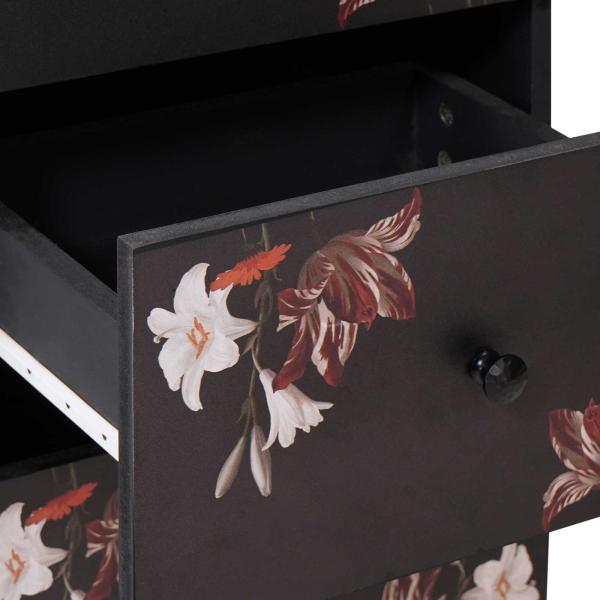 Stauraumschränke Mehrfarbig 40 x 33,5 x 75 cm Massivholz Mango