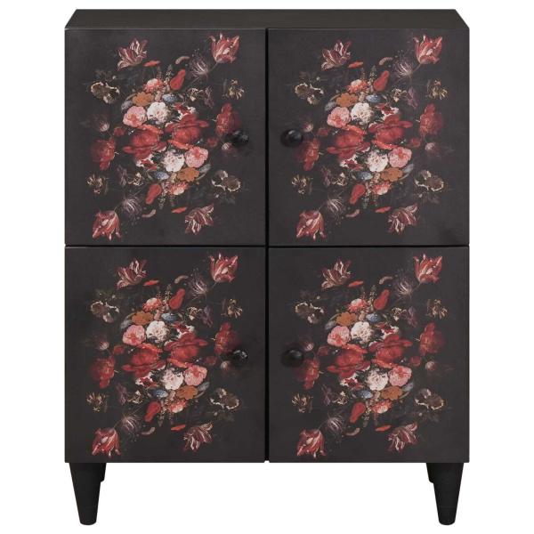 Stauraumschränke Mehrfarbig 60 x 33,5 x 75 cm Massivholz Mango