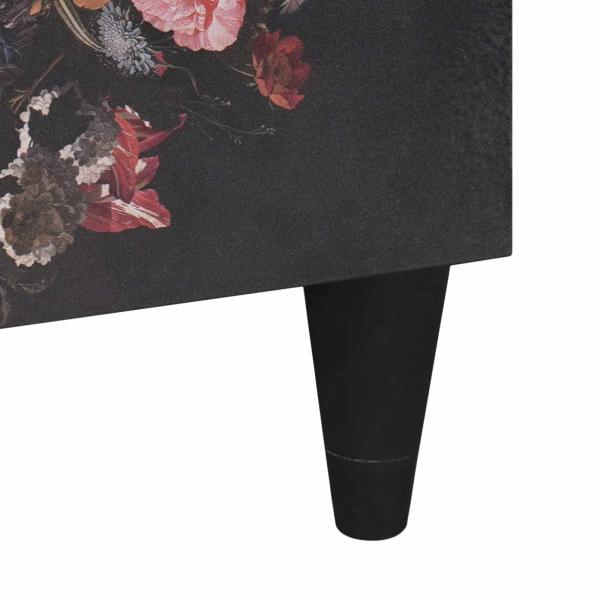 ARDEBO.de - Stauraumschränke Mehrfarbig 40 x 33,5 x 110 cm Massivholz Mango