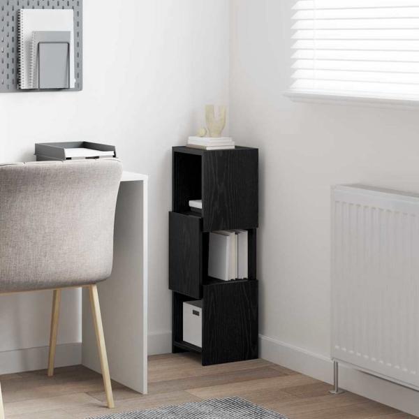 Eckschrank Weiß 25,5x25x80cm Holzwerkstoff