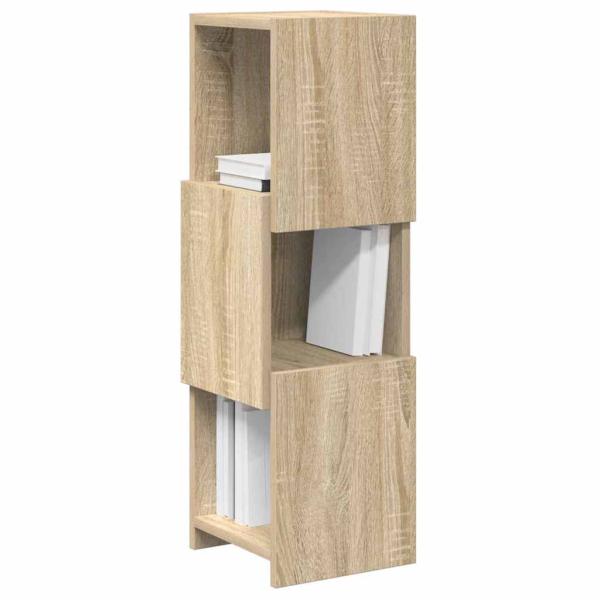 Eckschrank Weiß 25,5x25x80cm Holzwerkstoff