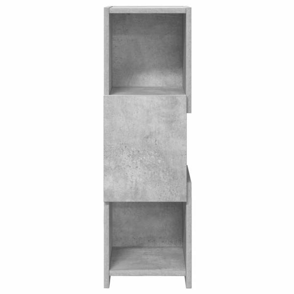 Eckschrank Weiß 25,5x25x80cm Holzwerkstoff