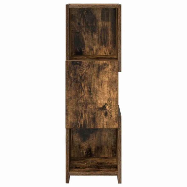 Eckschrank Weiß 25,5x25x80cm Holzwerkstoff