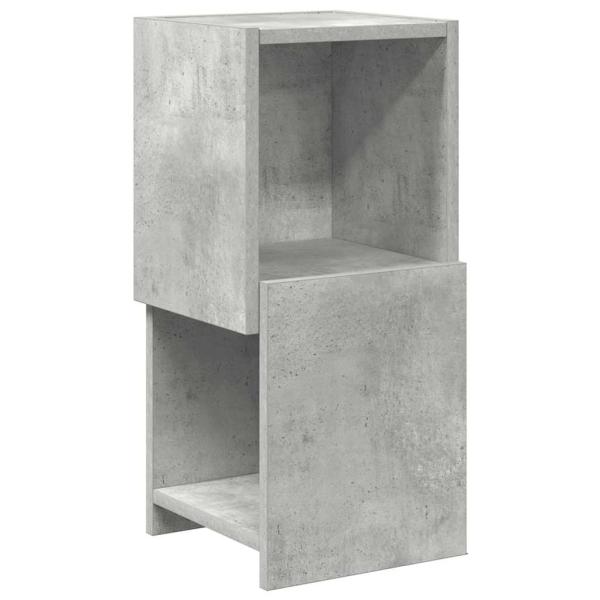 ARDEBO.de - Eckschrank Weiß 25,5x25x55cm Holzwerkstoff