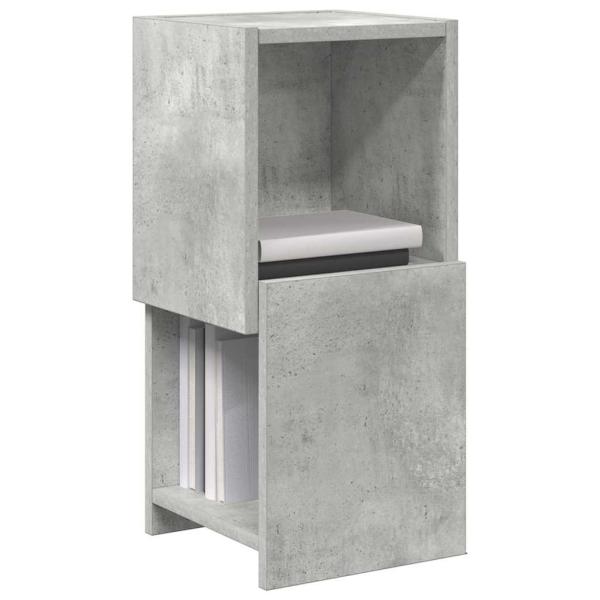Eckschrank 25,5x25x55cm Holzwerkstoff Betongrau