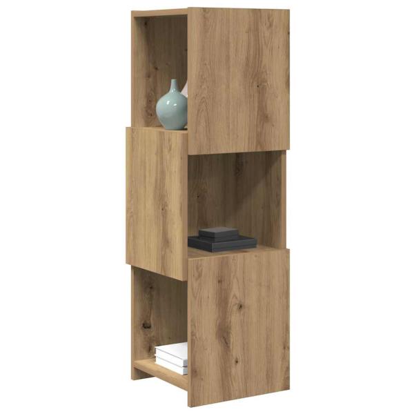 Eckschrank Weiß 30,5x30x95cm Holzwerkstoff
