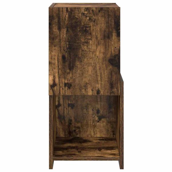 Eckschrank Weiß 30,5x30x65cm Holzwerkstoff