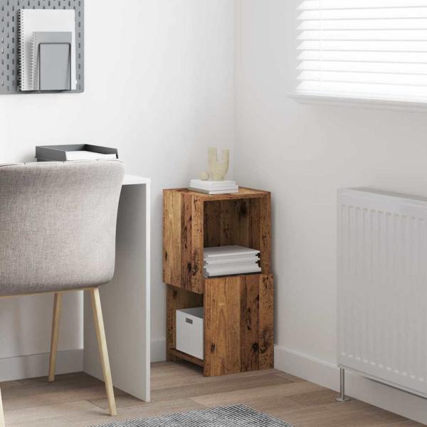 Eckschrank Weiß 30,5x30x65cm Holzwerkstoff