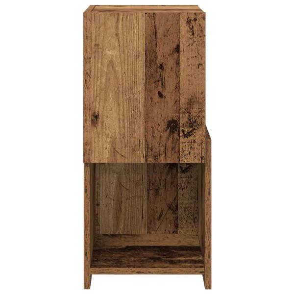 Eckschrank Weiß 30,5x30x65cm Holzwerkstoff