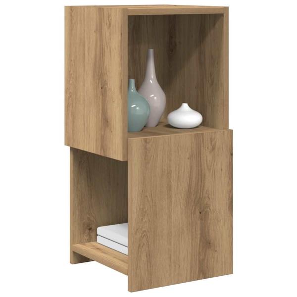 Eckschrank Weiß 30,5x30x65cm Holzwerkstoff