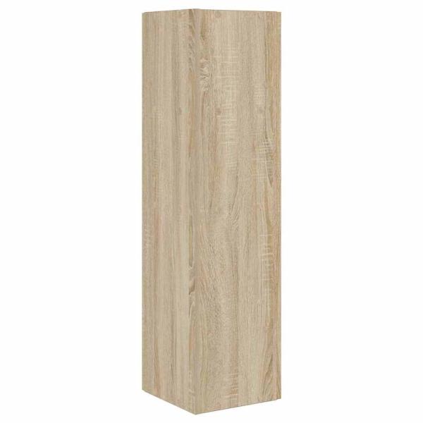 Eckschrank Weiß 27,5x27x102cm Holzwerkstoff