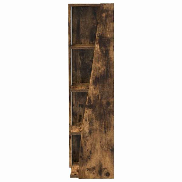 Eckschrank Weiß 27,5x27x102cm Holzwerkstoff