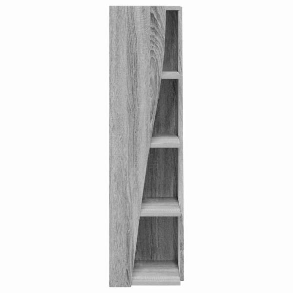 Eckschrank Weiß 27,5x27x102cm Holzwerkstoff