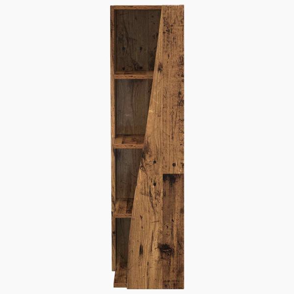 Eckschrank 27,5x27x102cm Holzwerkstoff Altholz