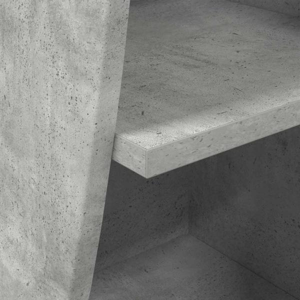 Eckschrank Weiß 32x32x102cm Holzwerkstoff