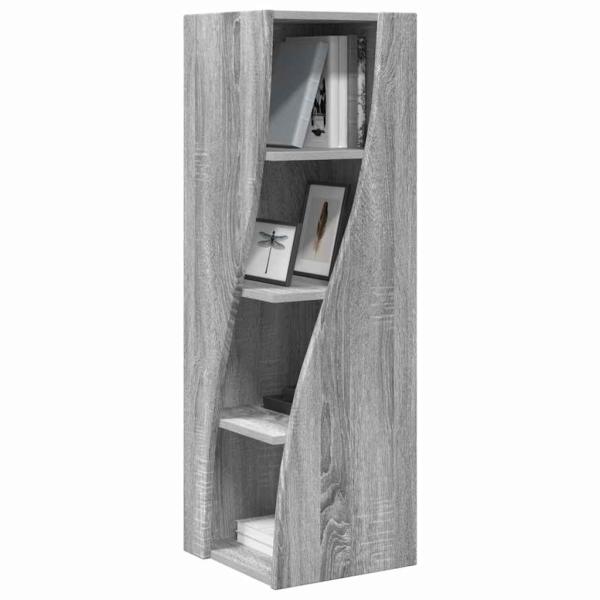 Eckschrank Weiß 32x32x102cm Holzwerkstoff