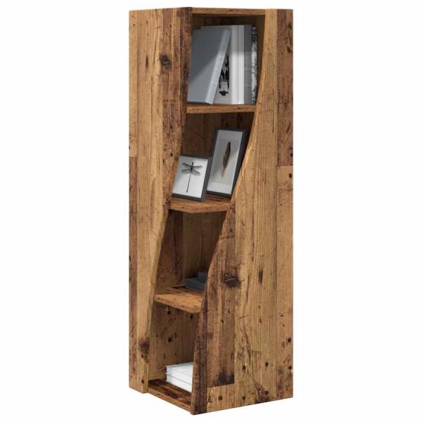Eckschrank Weiß 32x32x102cm Holzwerkstoff