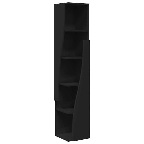 Eckschrank Weiß 27,5x27x140cm Holzwerkstoff