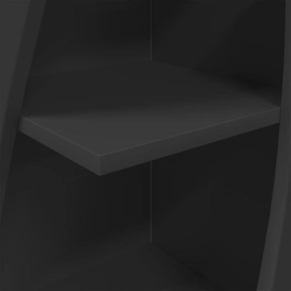 Eckschrank Weiß 32x32x140cm Holzwerkstoff