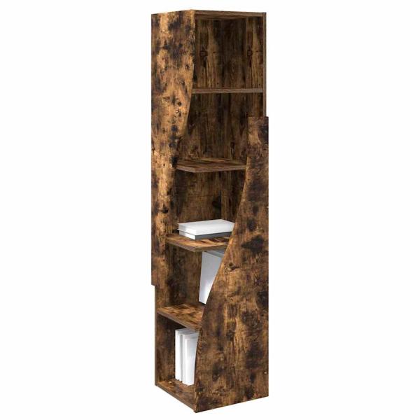 Eckschrank Weiß 32x32x140cm Holzwerkstoff