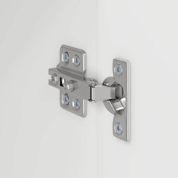 TV-Wandschrank Weiß 59,5 x 31 x 40 cm Holzwerkstoff