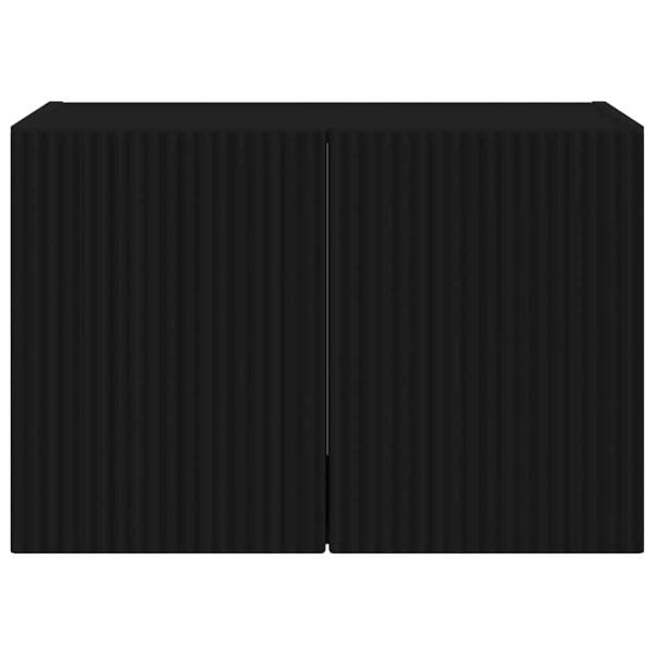 TV-Wandschrank Schwarz 59,5 x 31 x 40 cm Holzwerkstoff