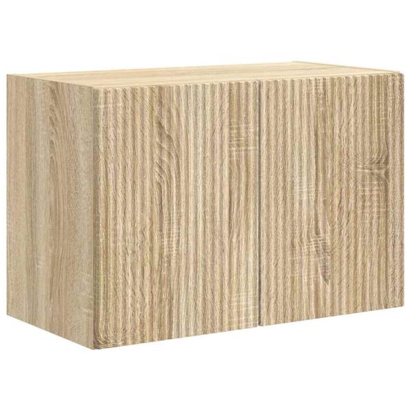 TV-Wandschrank Sonoma-Eiche 59,5 x 31 x 40 cm Holzwerkstoff