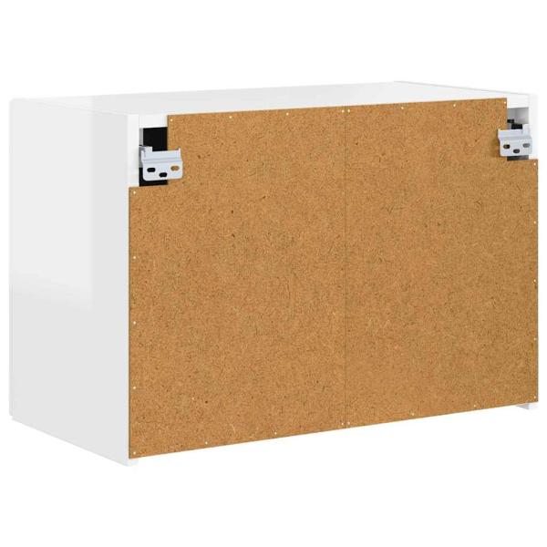 TV-Wandschrank Hochglanz Weiß 59,5 x 31 x 40 cm Holzwerkstoff