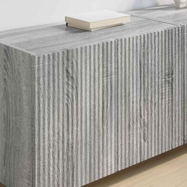 TV-Wandschrank Graues Sonoma 59,5 x 31 x 40 cm Holzwerkstoff