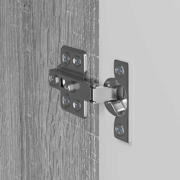 TV-Wandschrank 2 pcs Graues Sonoma 59,5 x 31 x 40 cm