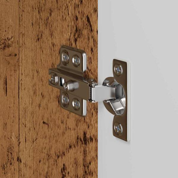 TV-Wandschrank 2 pcs Altholz 59,5 x 31 x 40 cm Holzwerkstoff