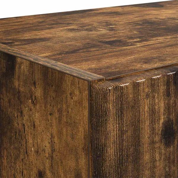 TV-Wandschrank Wandmontiert Geräucherte Eiche 59,5 x 31 x 60 cm