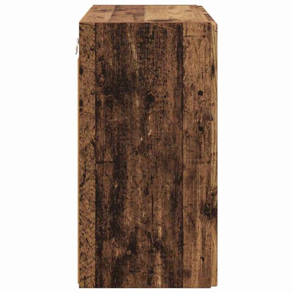 TV-Wandschrank Altholz 59,5 x 31 x 60 cm Holzwerkstoff