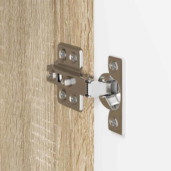 TV-Wandschrank Sonoma-Eiche 59,5 x 31 x 80 cm Holzwerkstoff