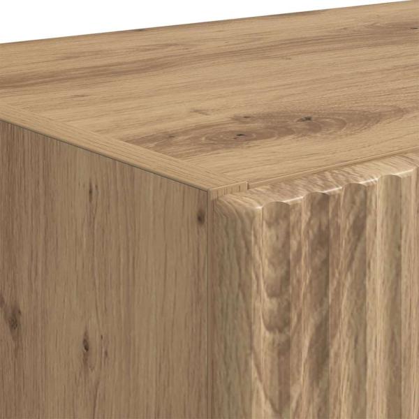 TV-Wandschrank Artisan-Eiche 59,5 x 31 x 80 cm Holzwerkstoff
