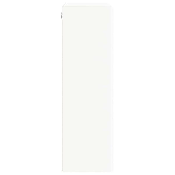 TV-Wandschrank Weiß 59,5 x 31 x 100 cm Holzwerkstoff