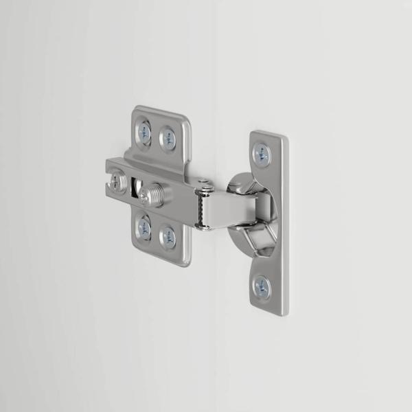 TV-Wandschrank Weiß 59,5 x 31 x 100 cm Holzwerkstoff