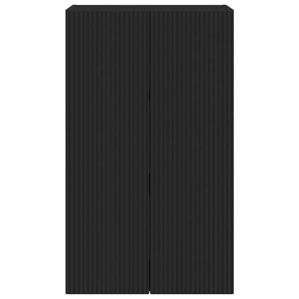 TV-Wandschrank Schwarz 59,5 x 31 x 100 cm Holzwerkstoff