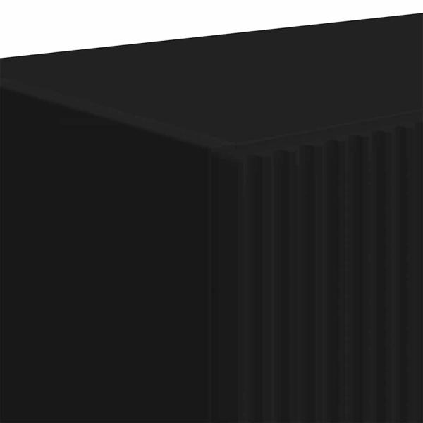 TV-Wandschrank Schwarz 59,5 x 31 x 100 cm Holzwerkstoff