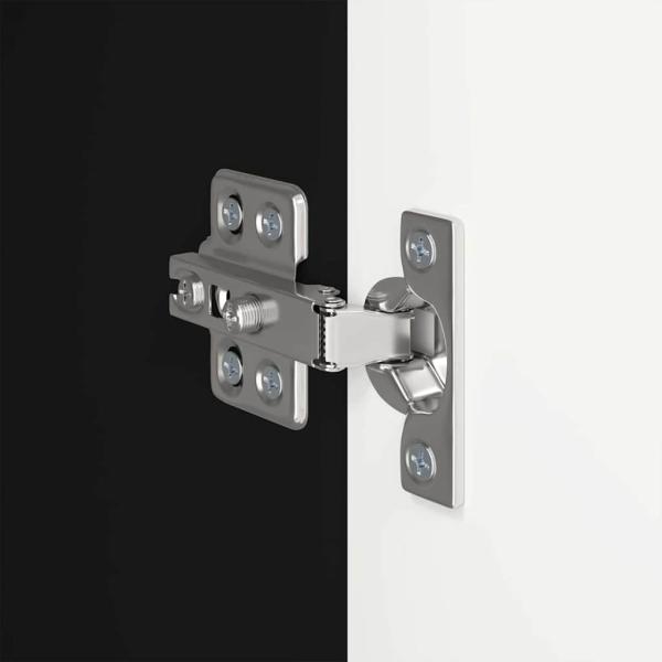 TV-Wandschrank Schwarz 59,5 x 31 x 100 cm Holzwerkstoff