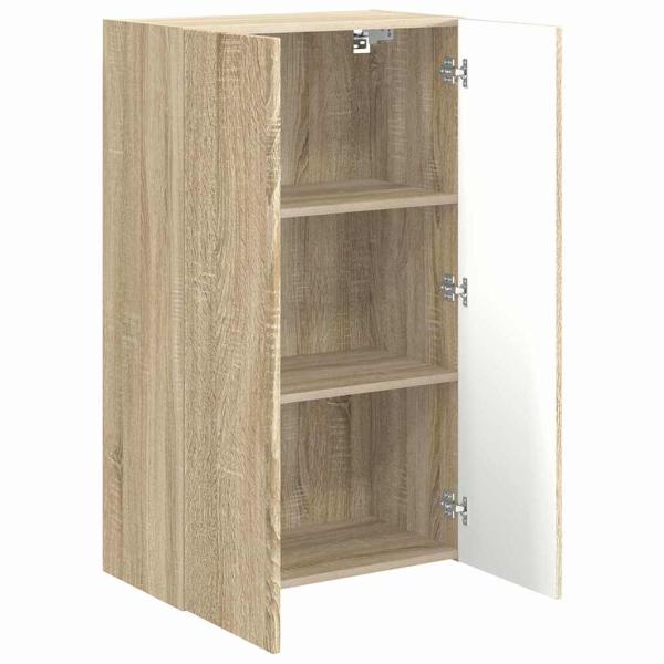 TV-Wandschrank Sonoma-Eiche 59,5 x 31 x 100 cm Holzwerkstoff