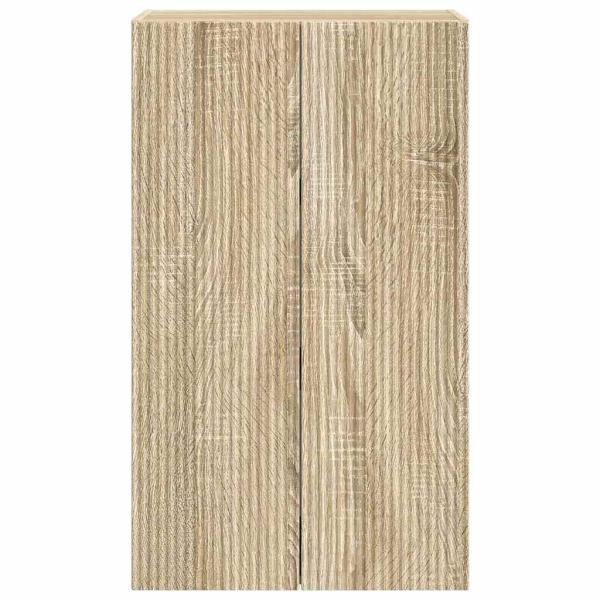 TV-Wandschrank Sonoma-Eiche 59,5 x 31 x 100 cm Holzwerkstoff