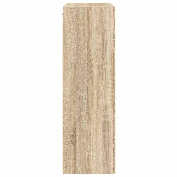 TV-Wandschrank Sonoma-Eiche 59,5 x 31 x 100 cm Holzwerkstoff