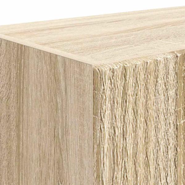 TV-Wandschrank Sonoma-Eiche 59,5 x 31 x 100 cm Holzwerkstoff