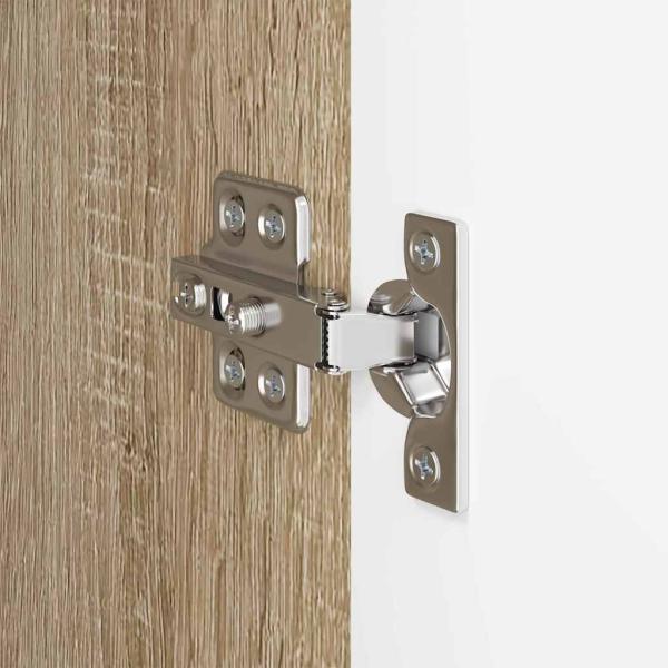 TV-Wandschrank Sonoma-Eiche 59,5 x 31 x 100 cm Holzwerkstoff