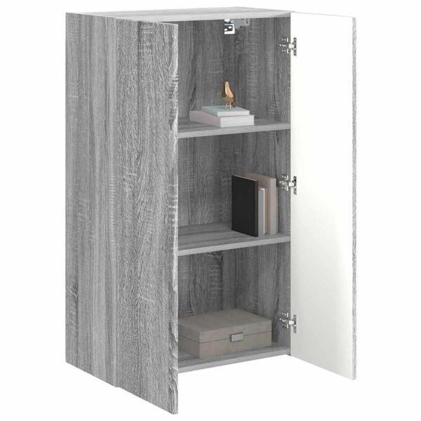 TV-Wandschrank Graues Sonoma 59,5 x 31 x 100 cm Holzwerkstoff